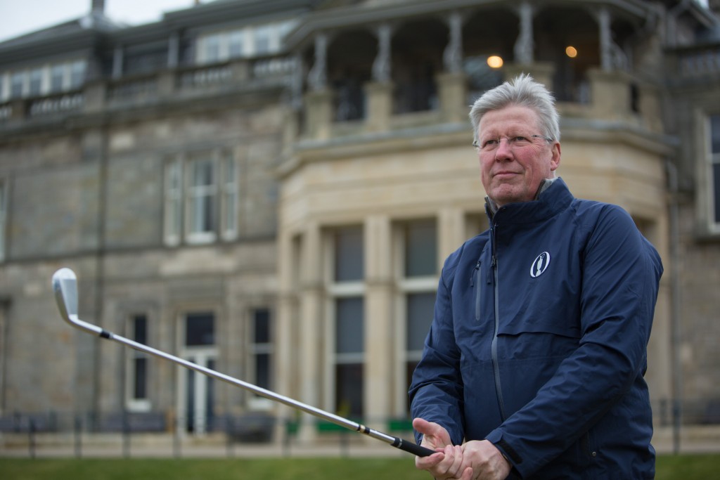 Martin Slumbers, Chief Executive – The R&A, At the Royal And Ancient Golf Club, in St. Andrews, Scotland, on 29 February, 2016.