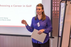 Lauren Spray, England Golf's Women & Girls Participation Manager
