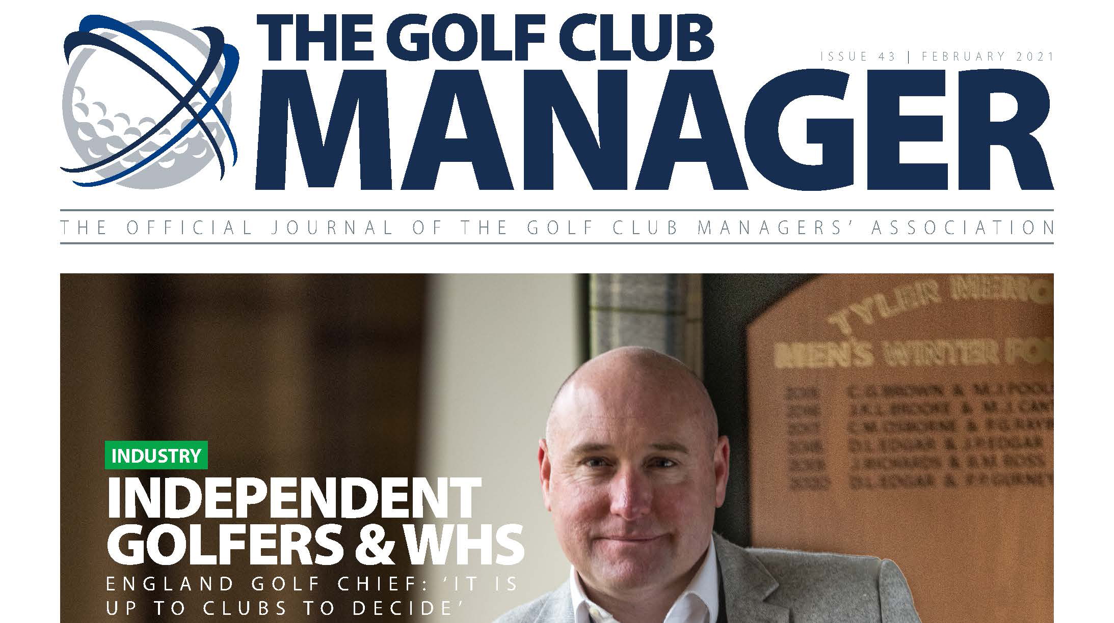 OUT NOW The Golf Club Manager February 2021 issue GCMA